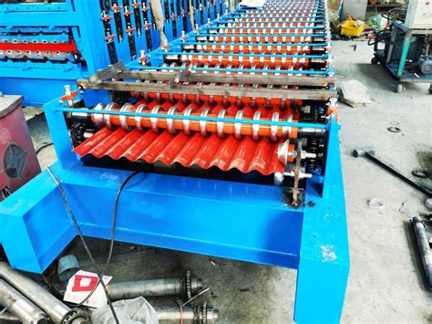 corrugated sheet rolling machine